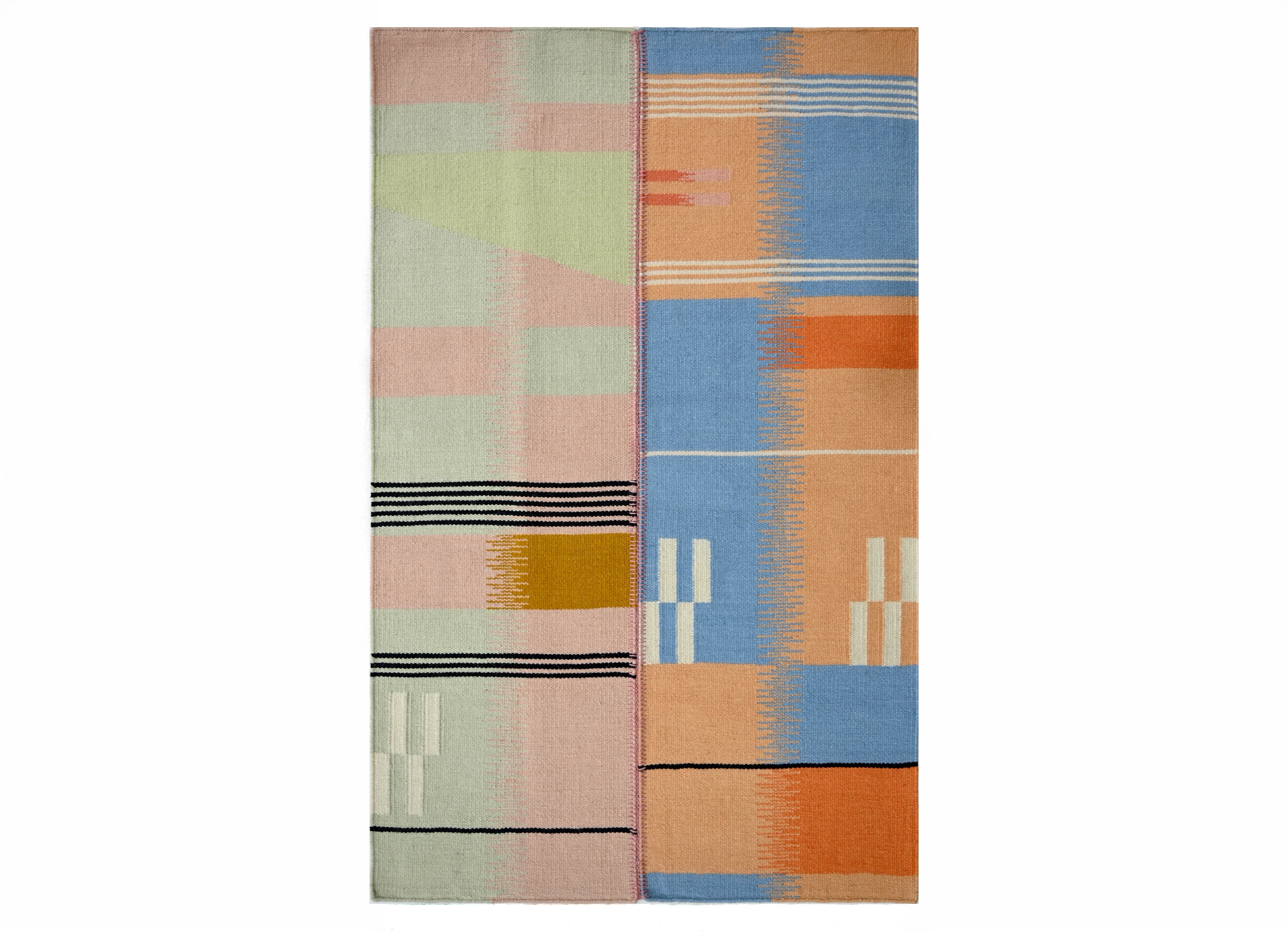 【MAE ENGELGEER / メイ エンゲルゲール】AFFIX BLITHE KILLIM RUG アフィックス ブライス キリム ラグ / 90*150