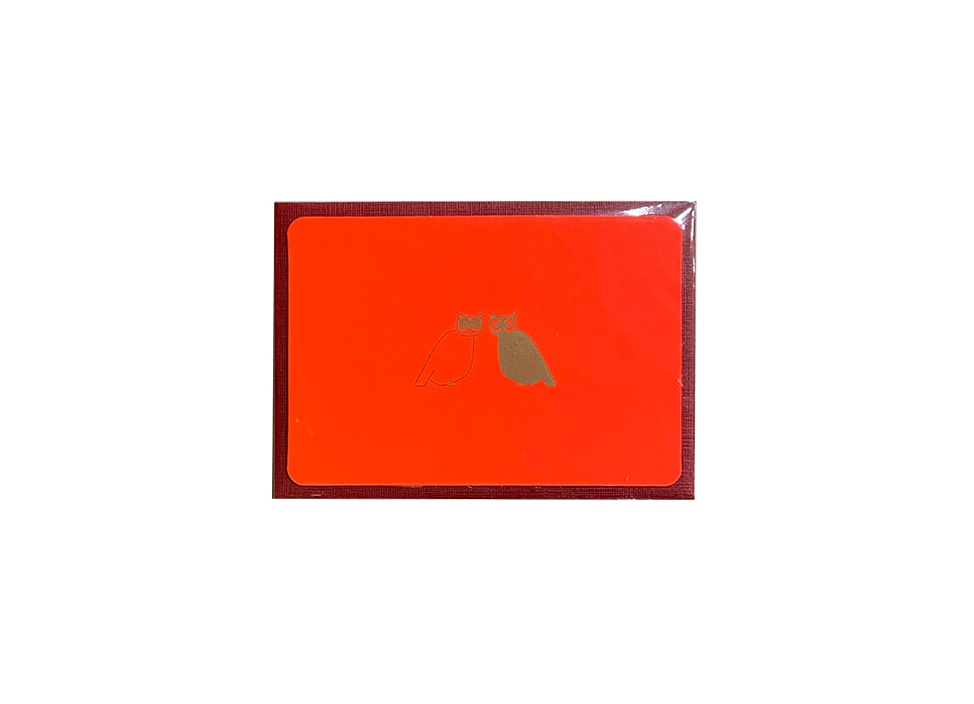 le typographe / ル タイポグラフィ】MINI CARD + ENVELOPE FEATHER