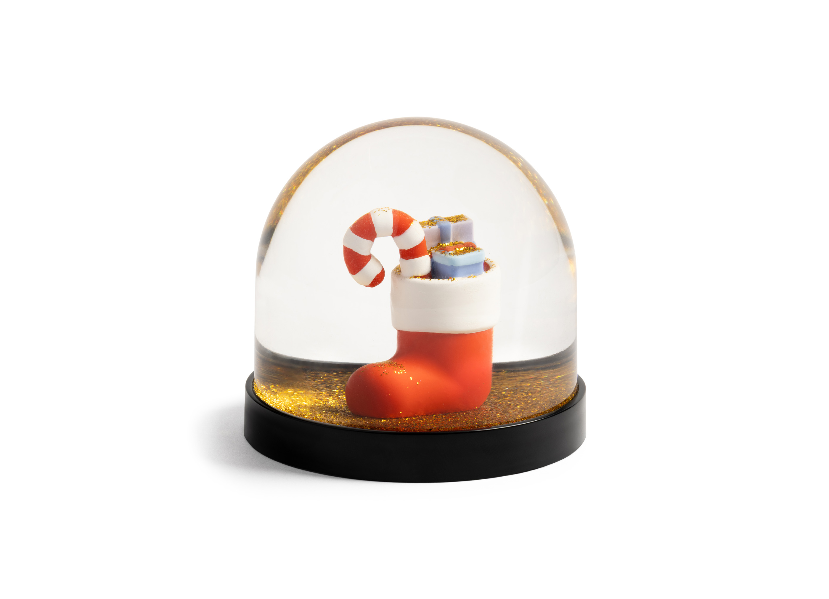 【&Klevering / アンドクレベリン】Wonderball christmas stocking スノードーム