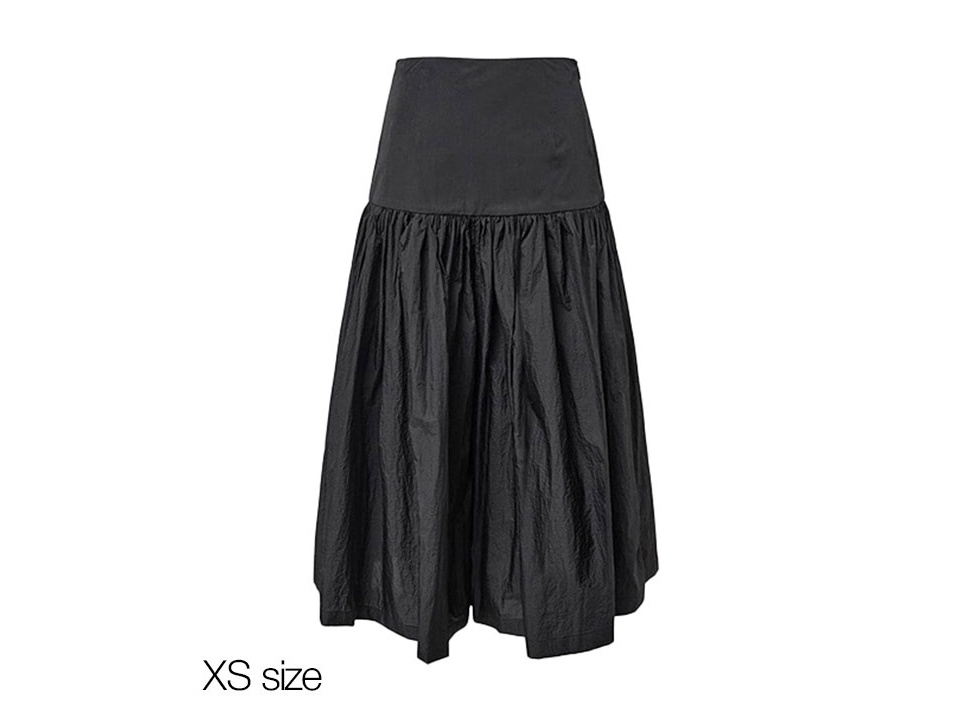 【AMOMENTO / アモーメント】Shirring Culotte Pants キュロットパンツ