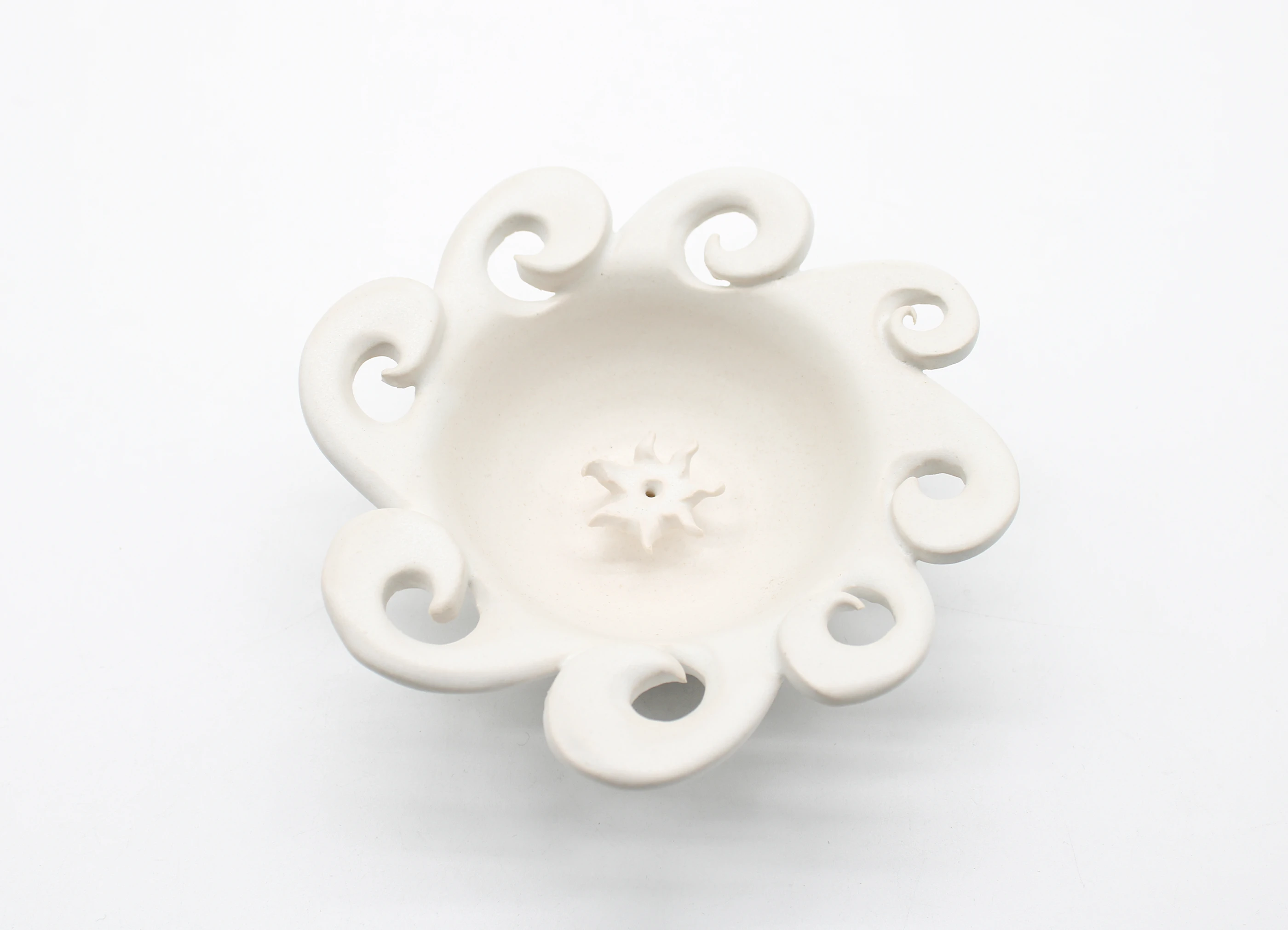 【MELLOW / メロウ】Sun Catcher Incense Bowl サン キャッチャー インセンス ボウル / ホワイト