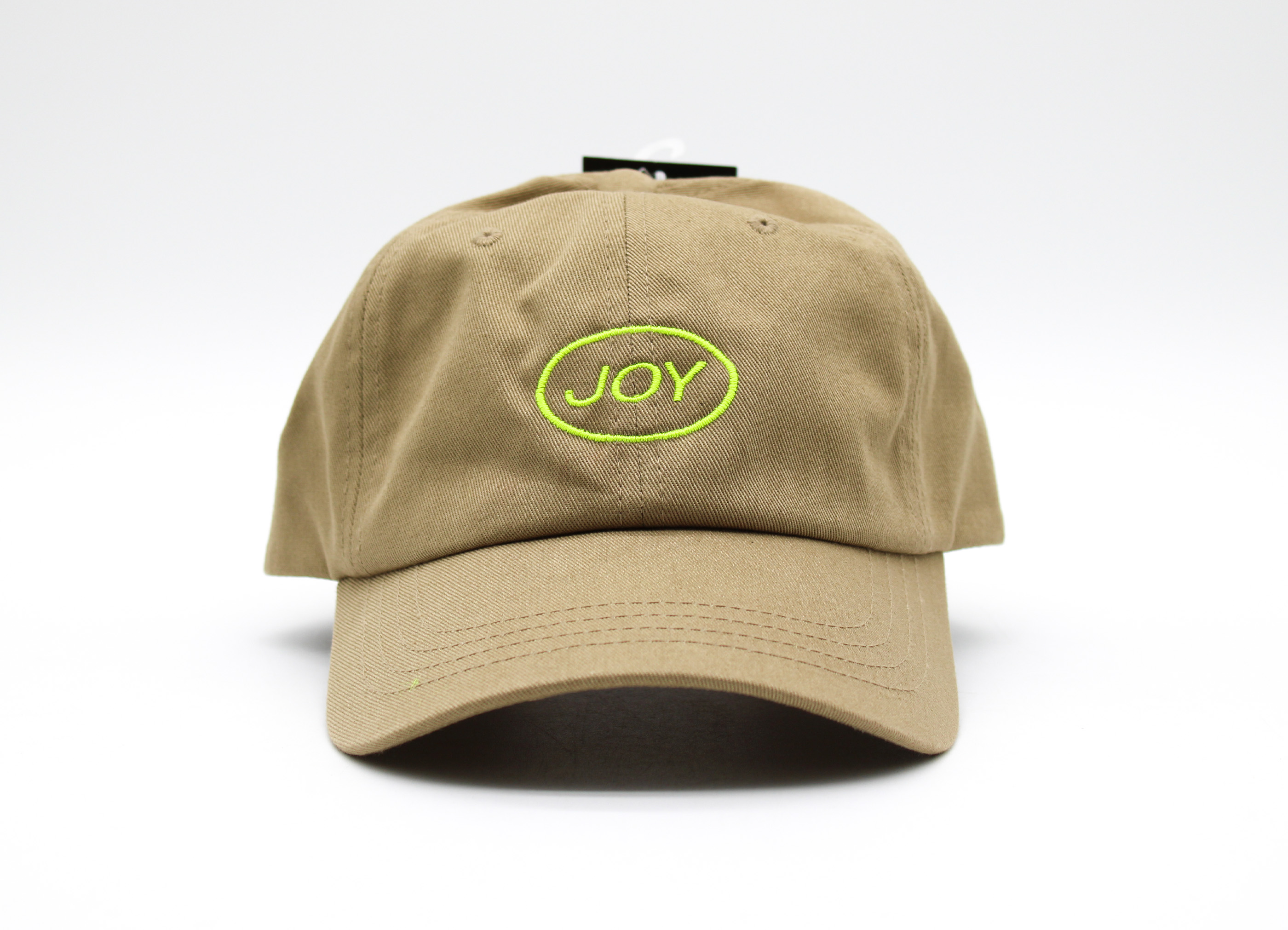 【JOY OBJECTS/ ジョイオブジェクツ】LOGO CREW CAP Beige キャップ