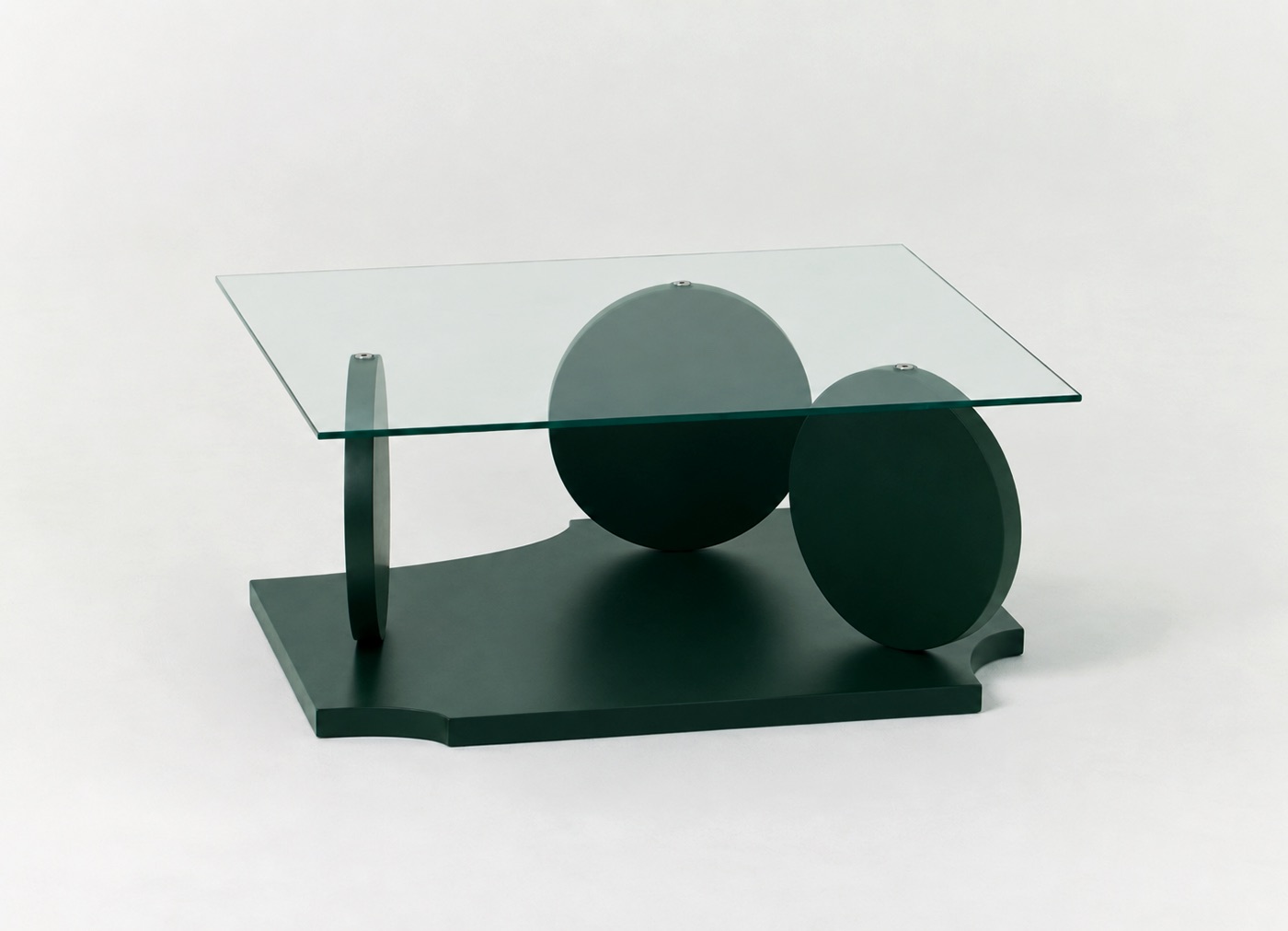 WEKINO / ウェキノ】Eclipse Glass Sofa Table ソファテーブル
