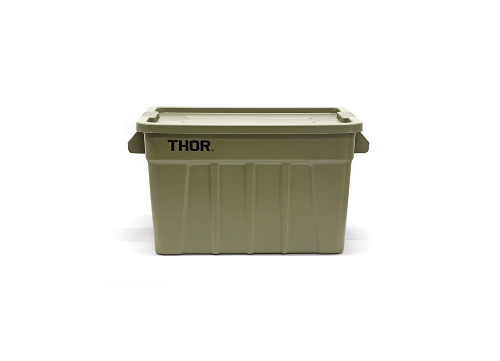 THOR ソー 75L 収納ボックス コンテナ おしゃれ収納ボックス ソーラージトートウィズリッド 75L | 家具