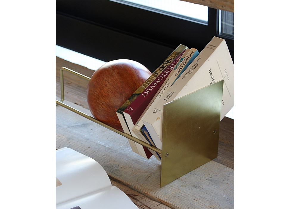 HERE by DETAIL / ヒアバイディテール】Slope Book End ブックエンド