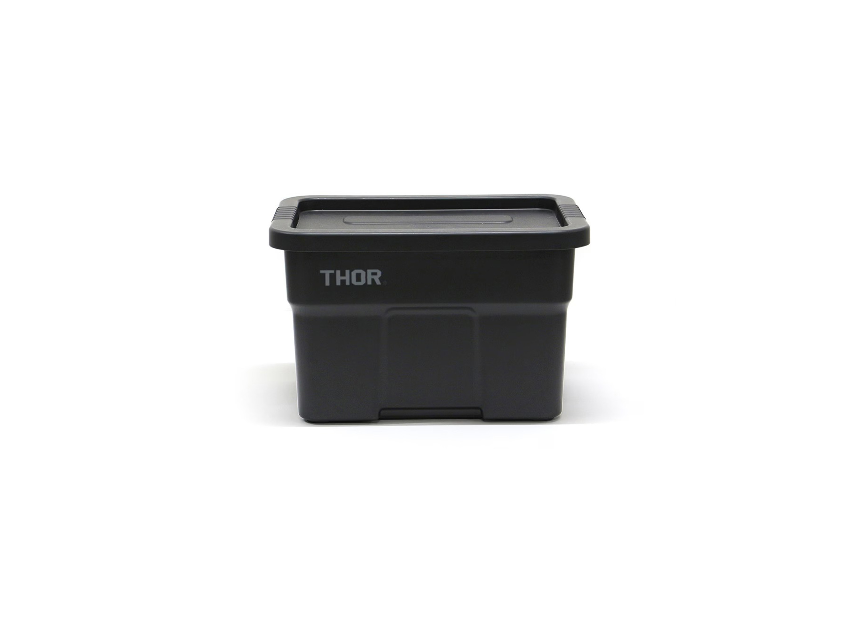 【THOR / ソー】THOR Large Totes With Lid 蓋つきコンテナ 22L / ブラック