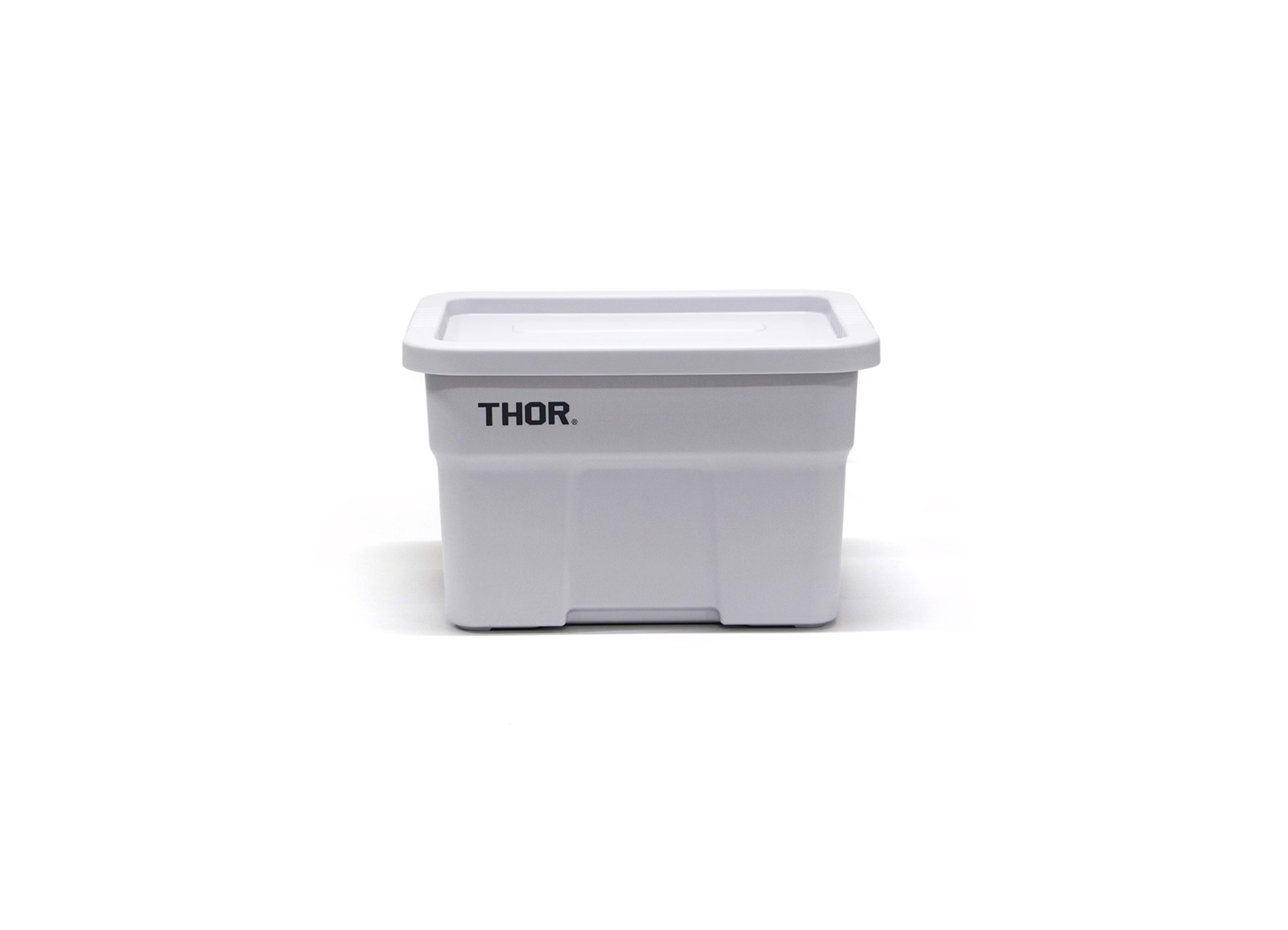 【THOR / ソー】THOR Large Totes With Lid 蓋つきコンテナ 22L / ライトグレー