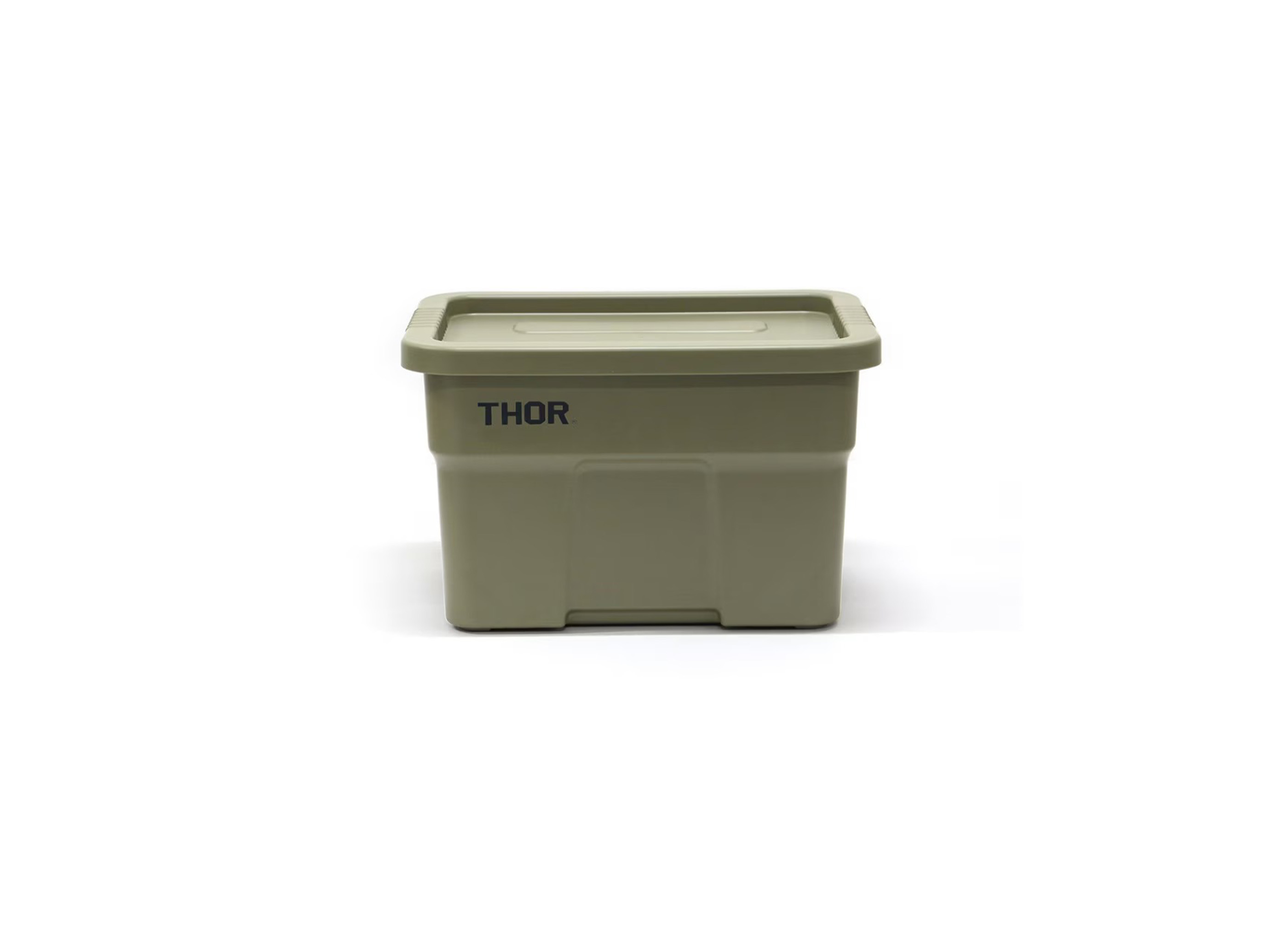 【THOR / ソー】THOR Large Totes With Lid 蓋つきコンテナ 22L / オリーブ