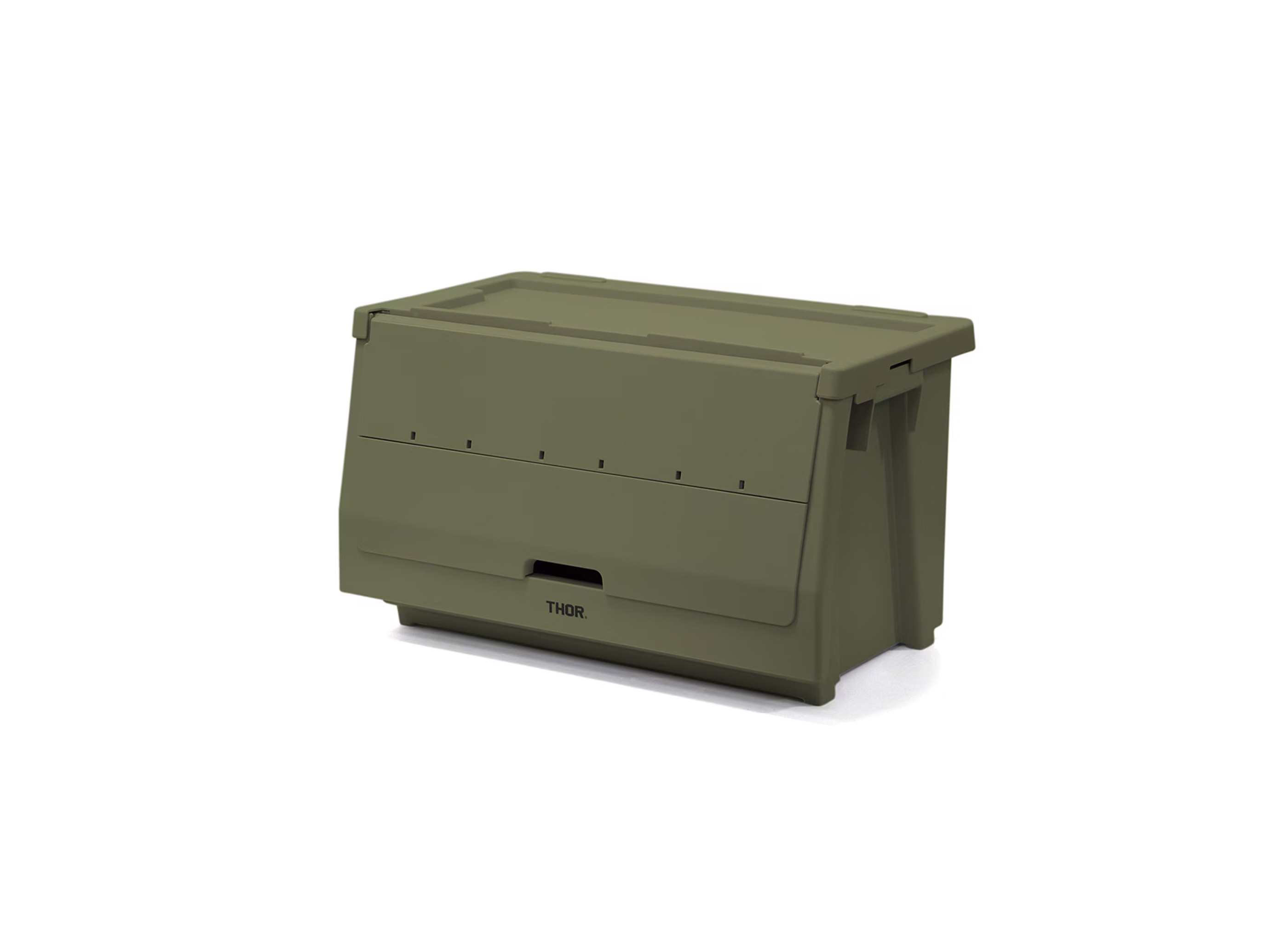 【THOR / ソー】Stacking Shelf Container Set コンテナ 50L / オリーブ