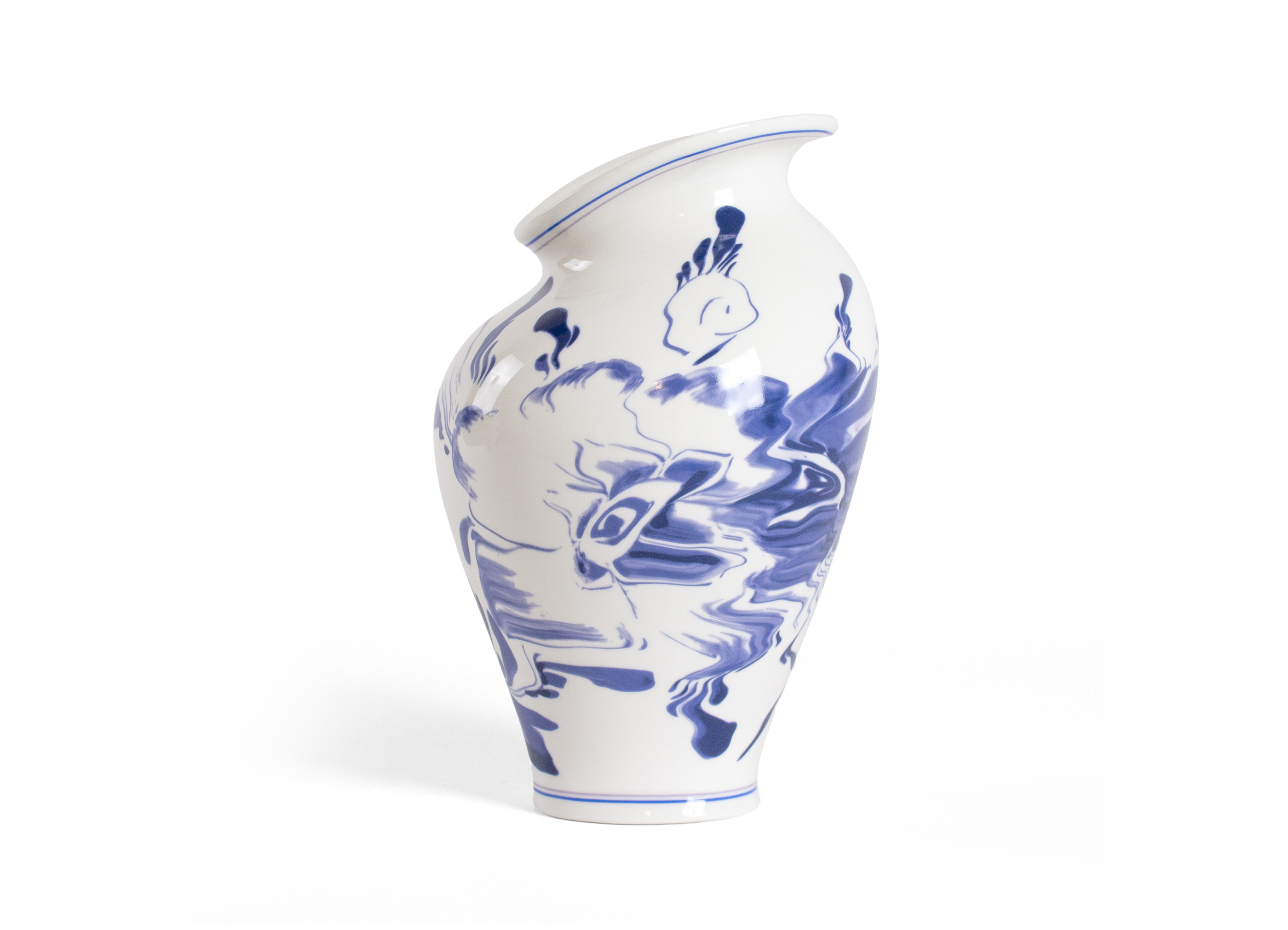 SELETTI /TOILETPAPER フラワーベース Seletti Toiletpaper Glass Vase - 2Modern