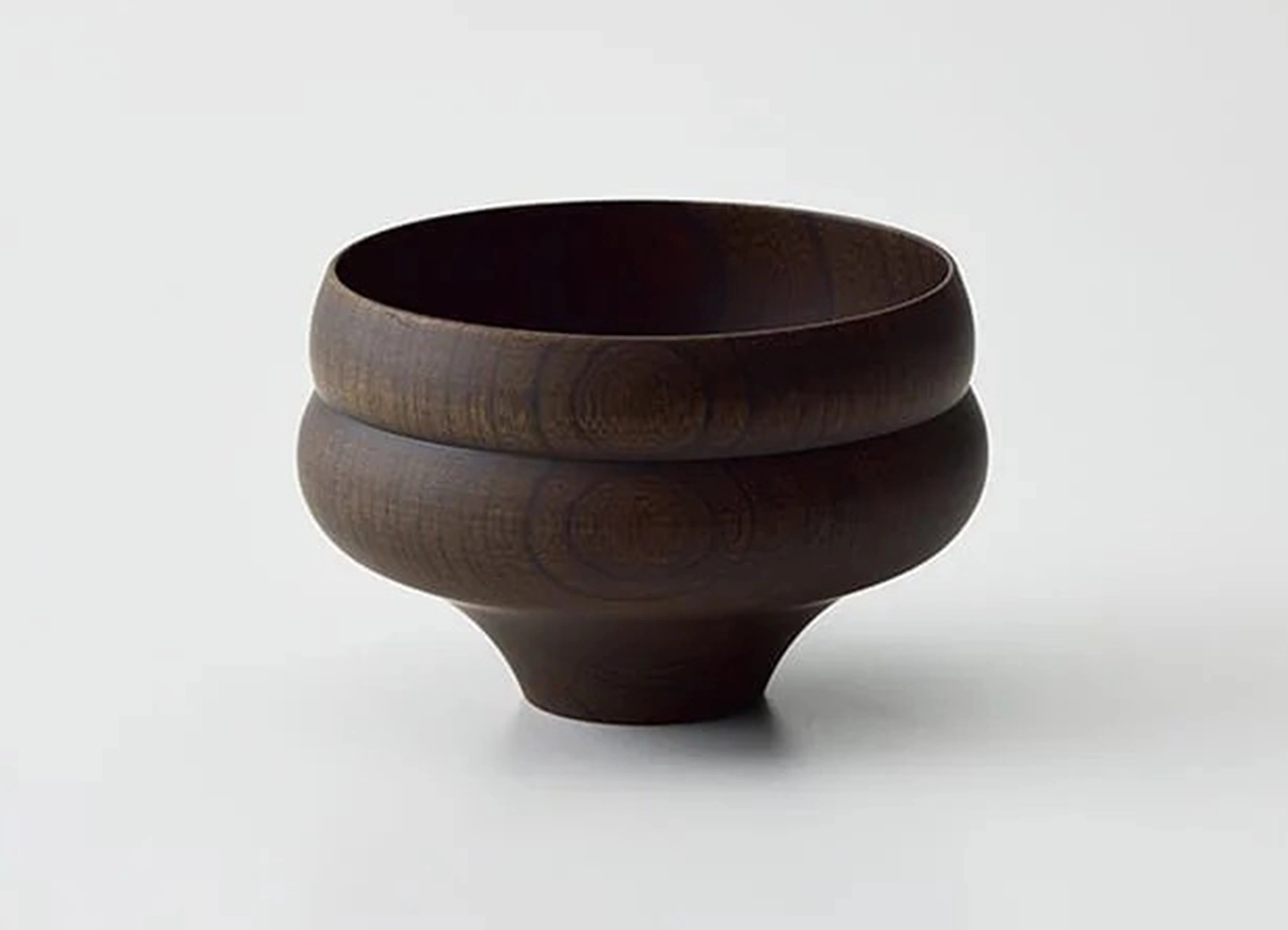 【我戸幹男商店 / GATOMIKIO】TSUMUGI 汁椀 瓢型 / ブラック