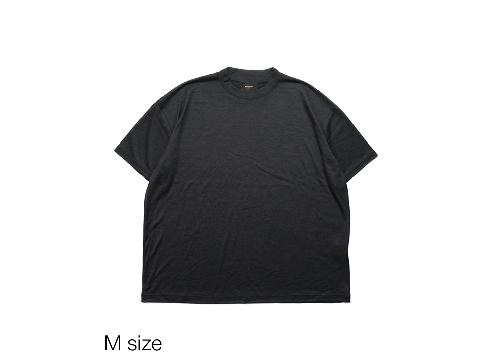【Wrapinknot / ラッピンノット】Wide Fit T-Shirt Tシャツ / Black