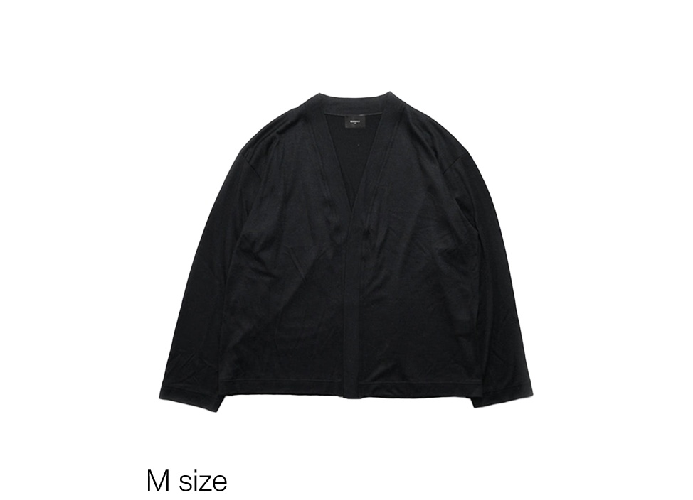 【Wrapinknot / ラッピンノット】Short Cardigan カーディガン/ Black