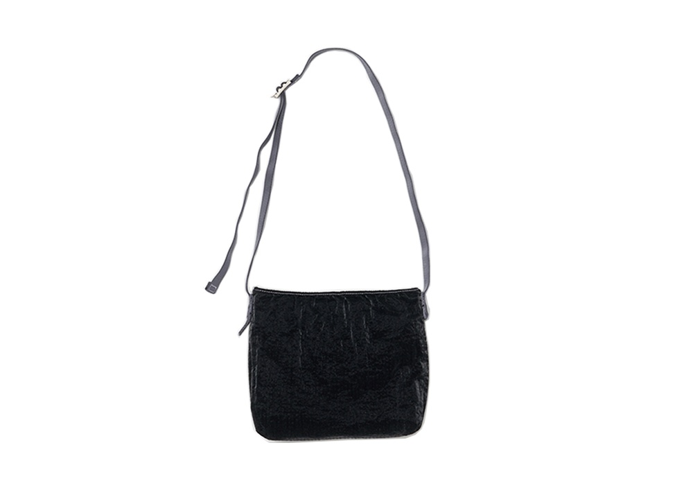 【Hender Scheme / エンダースキーマ】Over dyed cross body bag バッグ S / Black