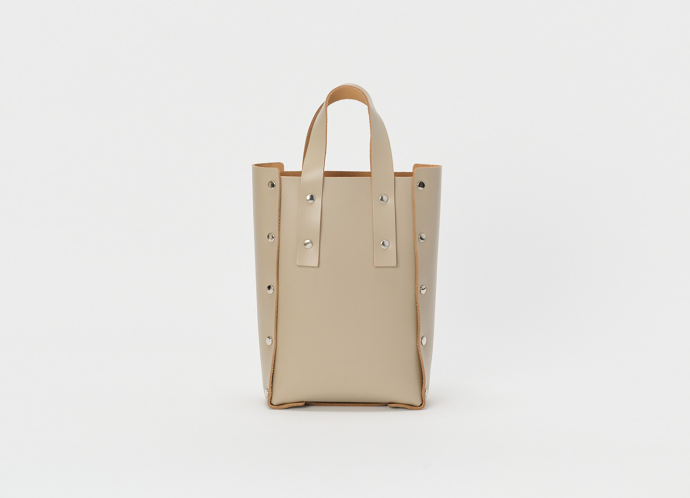 【Hender Scheme / エンダースキーマ】assemble hand bag tall S アッセンブル ハンドバッグ トール S / ベージュ