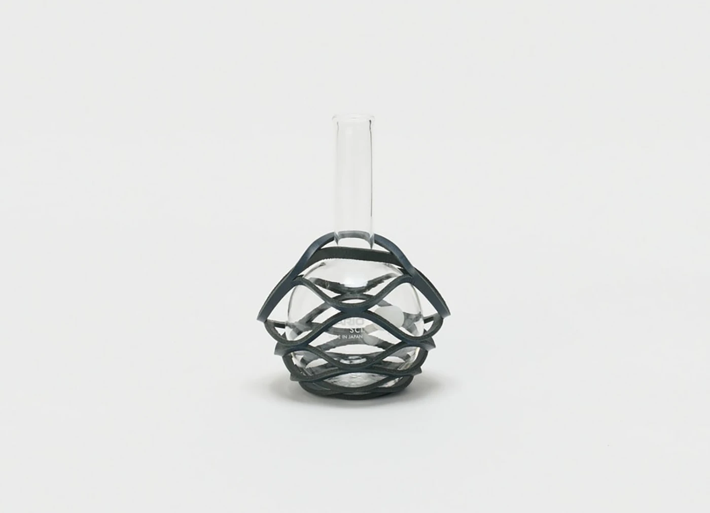 【HENDER SCHEME / エンダースキーマ】Flat-bottom flask 300ml 花器 / ダークネイビー