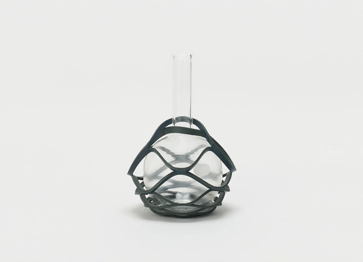 【HENDER SCHEME / エンダースキーマ】Flat-bottom flask 500ml 花器 / ダークネイビー