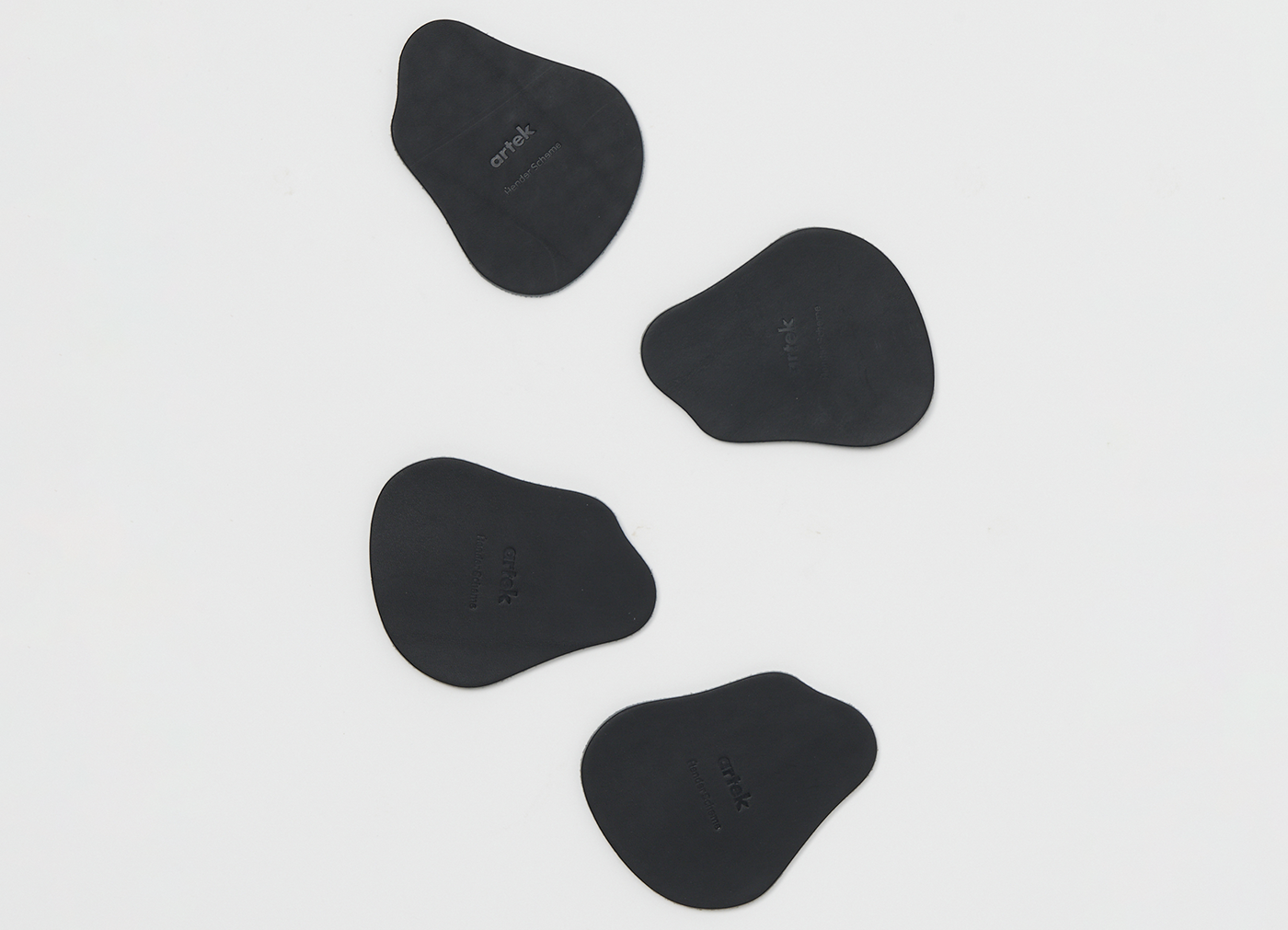 【Artek + Hender Scheme / アルテック + エンダースキーマ】Coasters (4pcs) コースターセット / ブラック