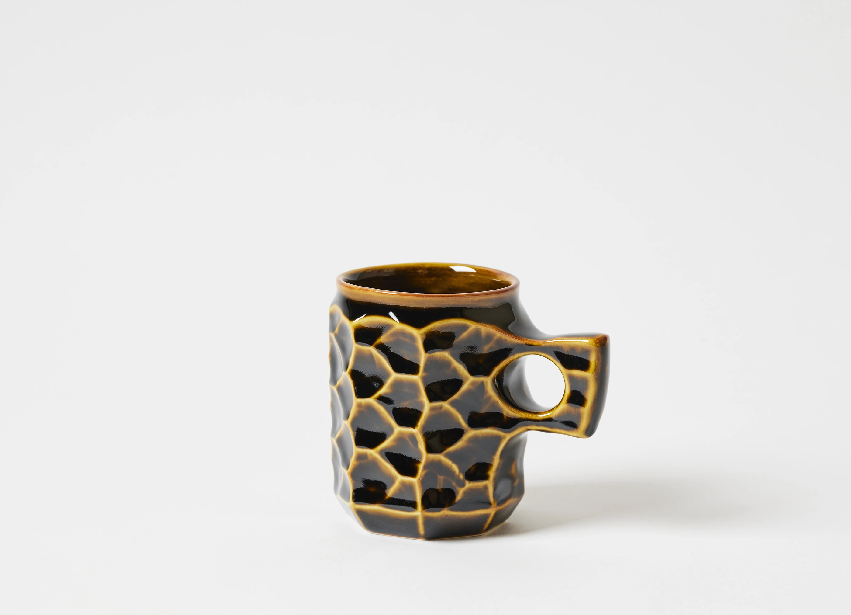 【AKIHIRO WOODWORKS / アキヒロ ウッドワークス】jincup Ceramic ジンカップ セラミック L / ブラウン