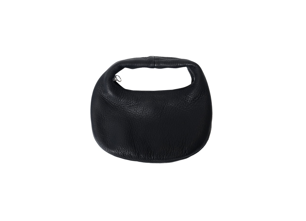【Aeta / アエタ】ROUND ONE SHOULDER ハンドバッグ S BLACK / DA58
