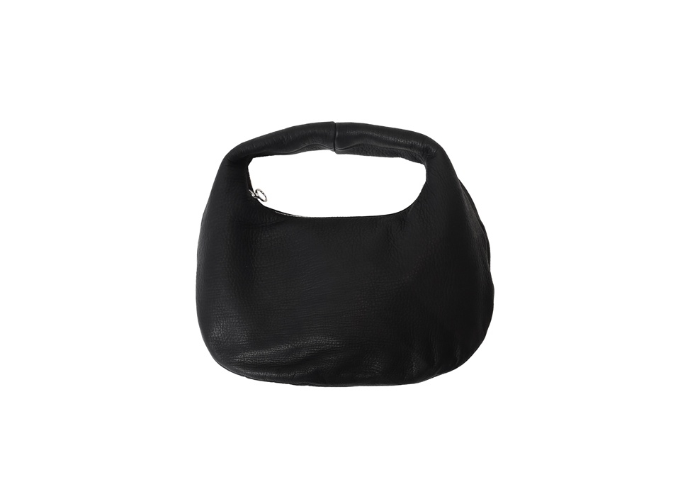 【Aeta / アエタ】ROUND ONE SHOULDER ハンドバッグ M BLACK / DA59