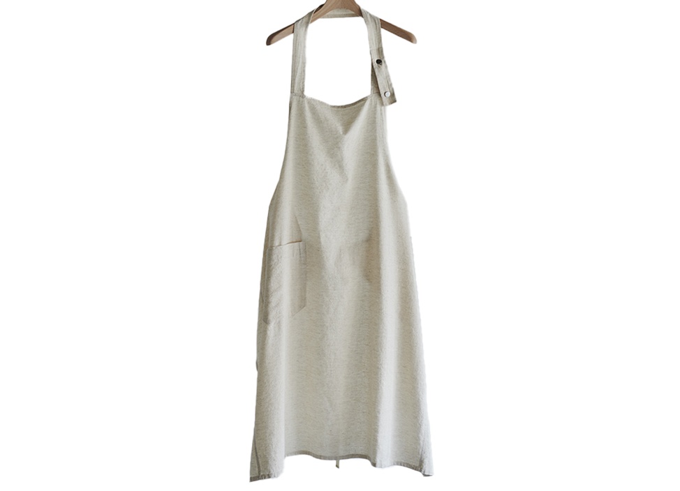 【loomer / ルーマー】Cotton Linen Apron エプロン