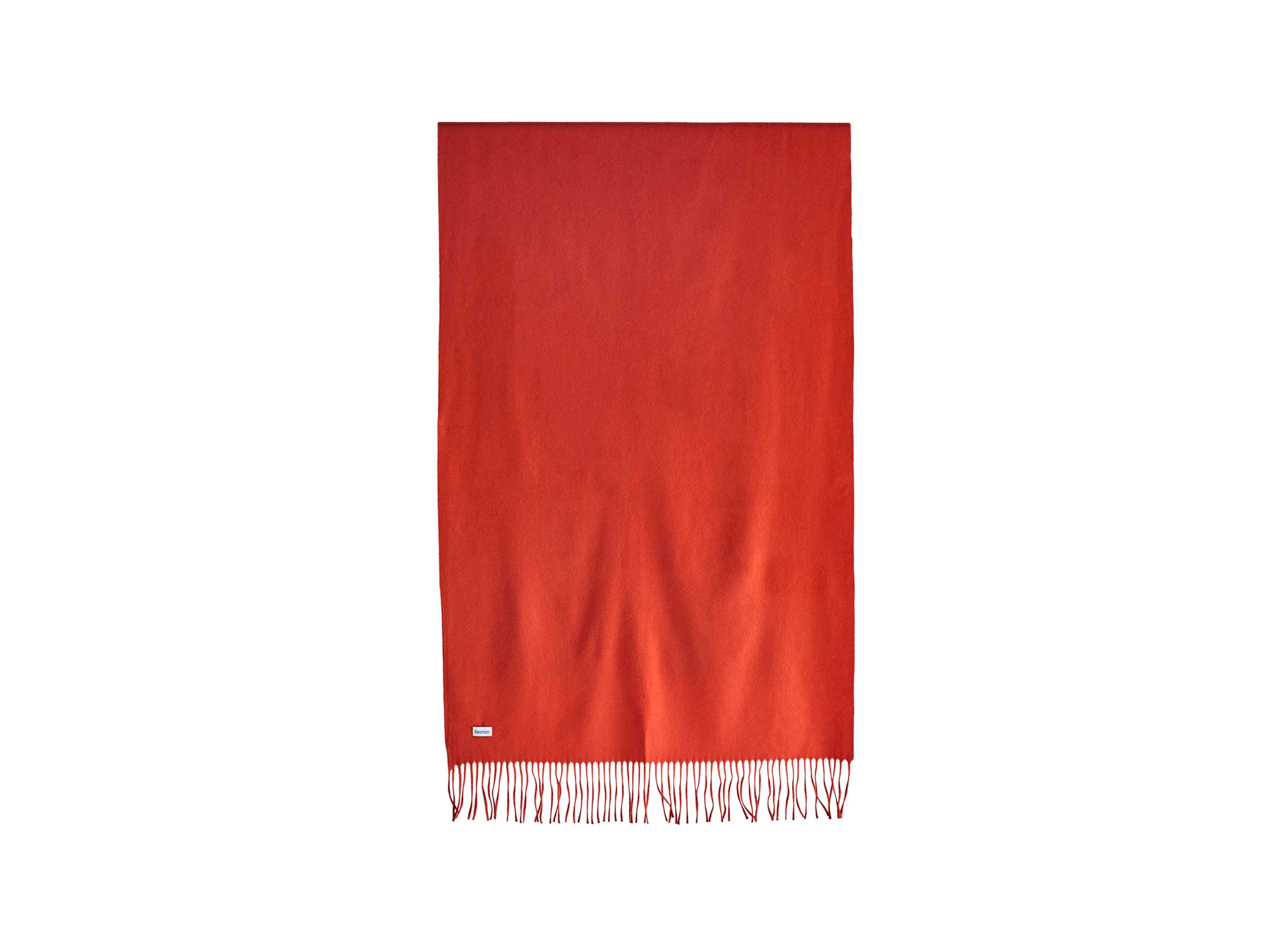 loomer ルーマー　ストール loomer / ルーマー】Lambs Wool Plain Stole ストール 69×215cm