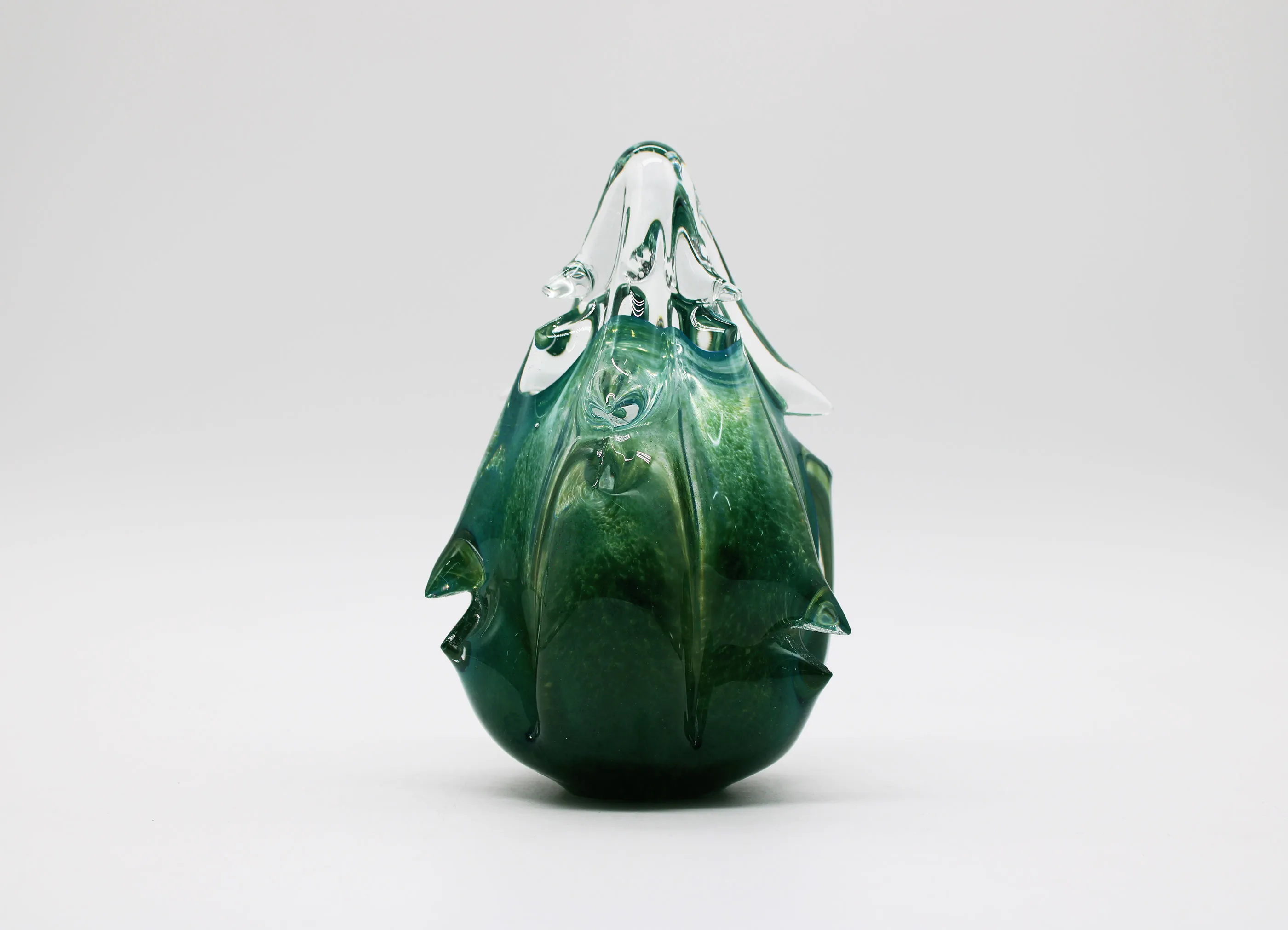 【VOLGA / ヴォルガ】ツリーガラスオブジェ / グリーン