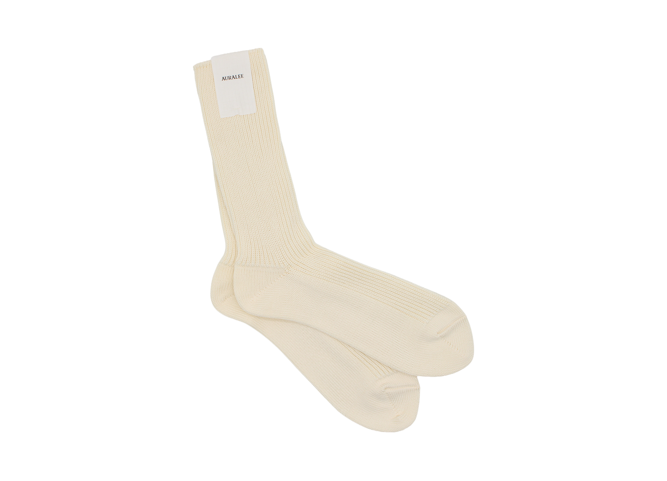 【AURALEE / オーラリー】COTTON LOW GAUGE SOCKS ソックス
