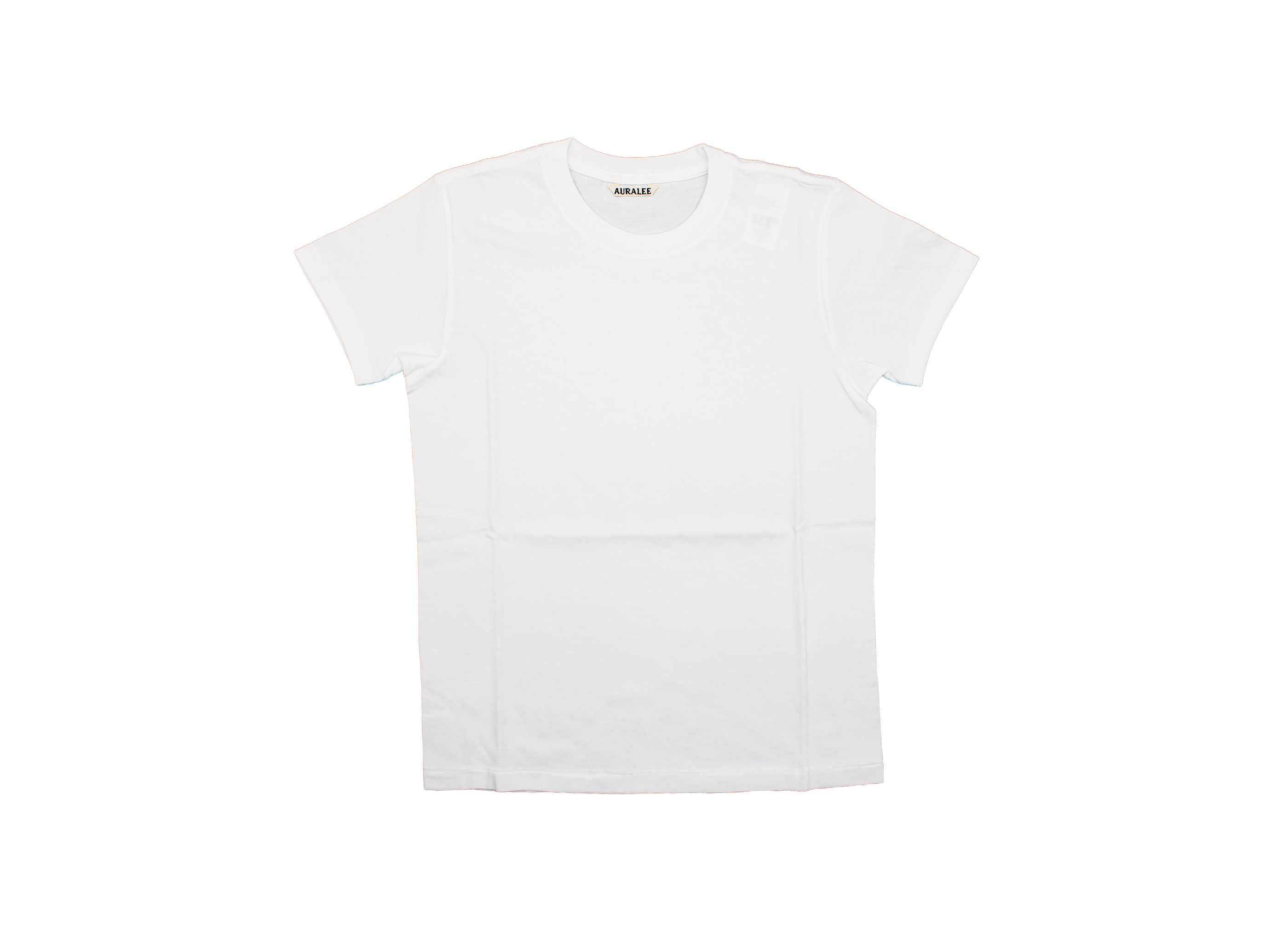 【AURALEE / オーラリー】SEAMLESS CREW NECK TEE Tシャツ / WHITE