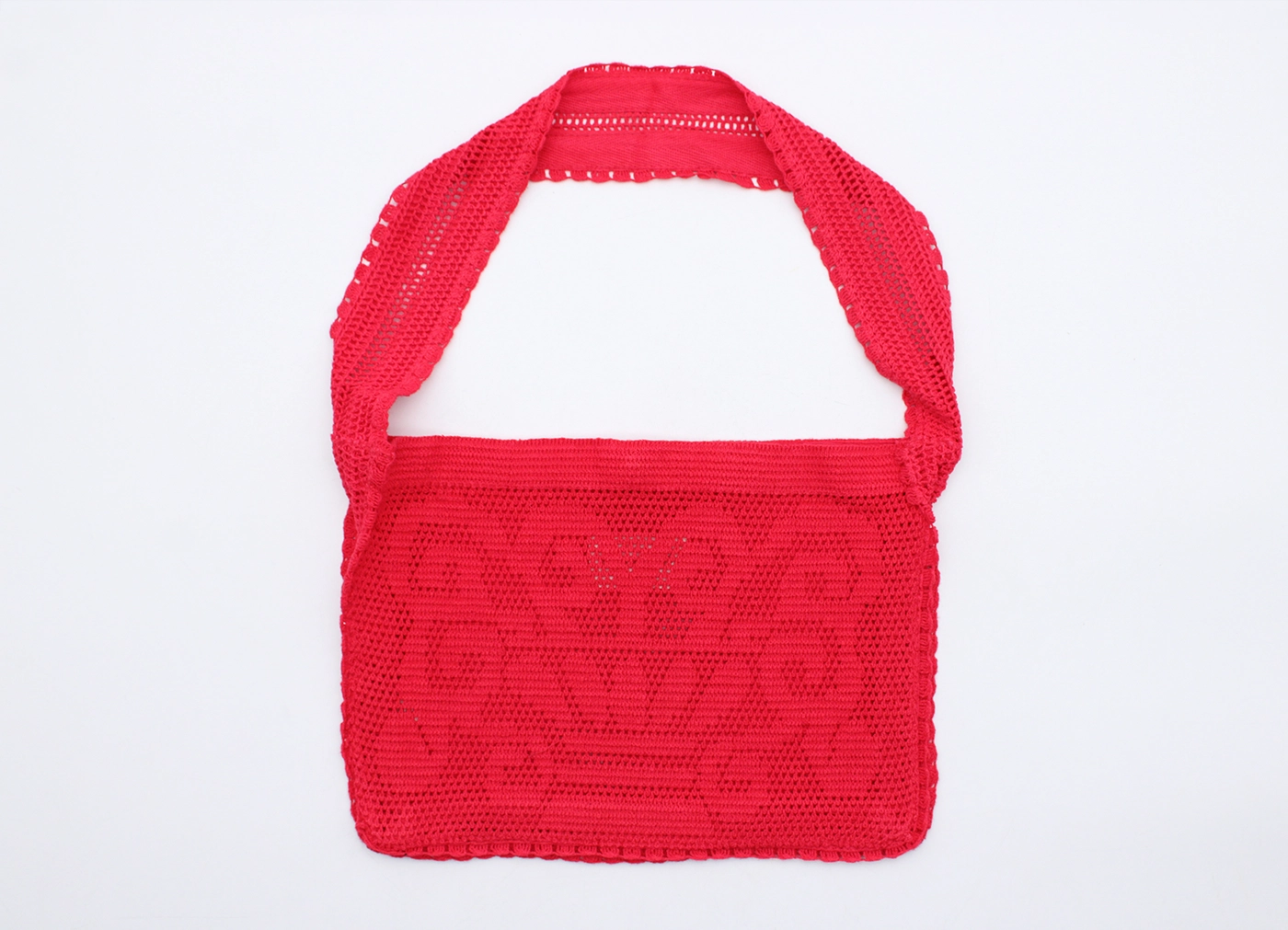 【Nananita / ナナニータ】Fountain Crochet Bag クロシェバッグ / ルビー