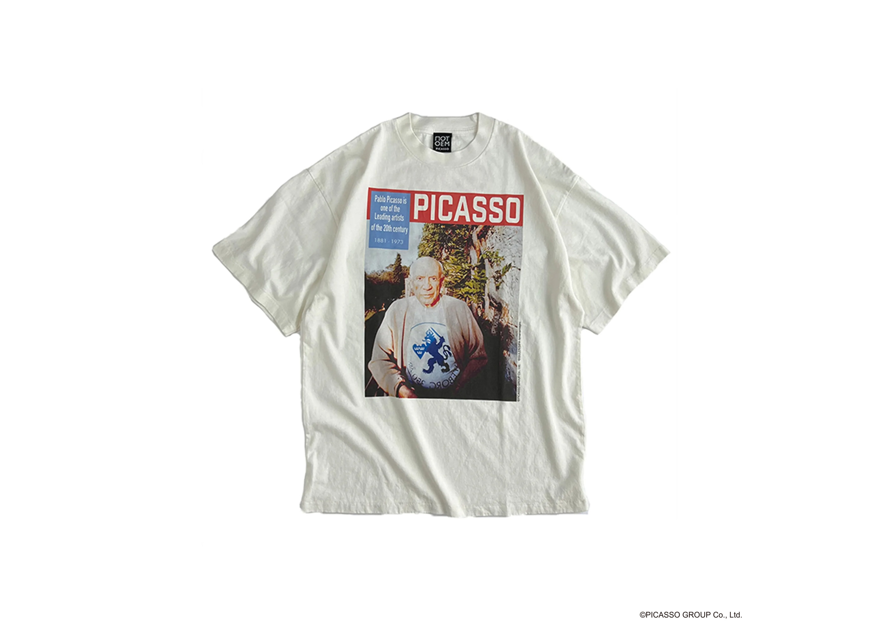 【NOT OEM / ノット オーイーエム】PICASSO MAGAZIN / Tシャツ ホワイト