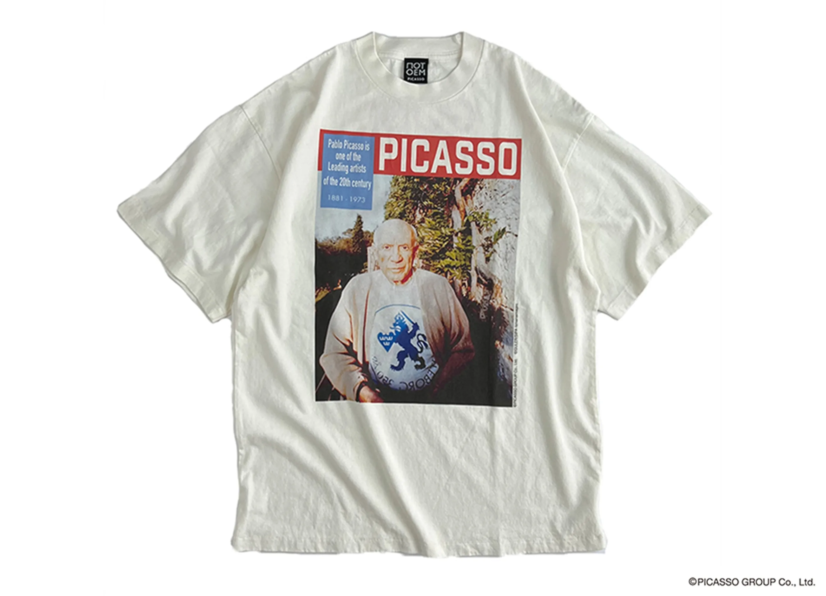【NOT OEM / ノット オーイーエム】PICASSO MAGAZIN / Tシャツ ホワイト