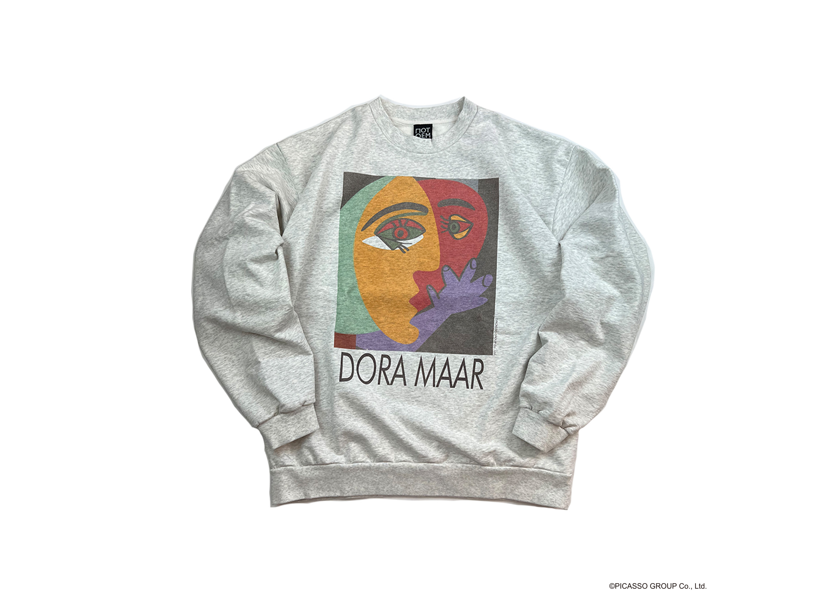 【NOT OEM / ノット オーイーエム】DORA  / スウェット アッシュグレー