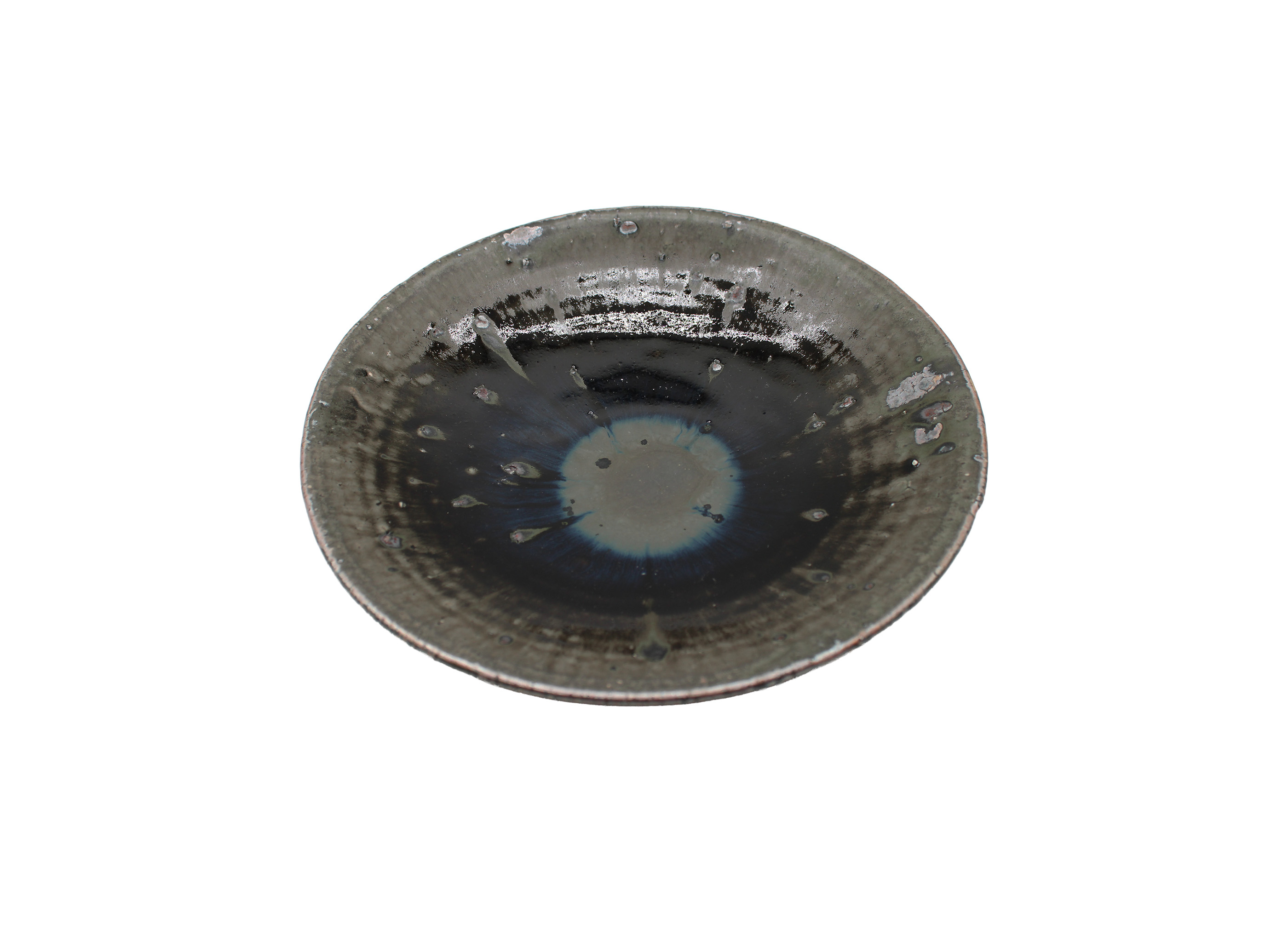 【小野象平 / SHOHEI ONO】黒化粧 ７寸皿 うつわ