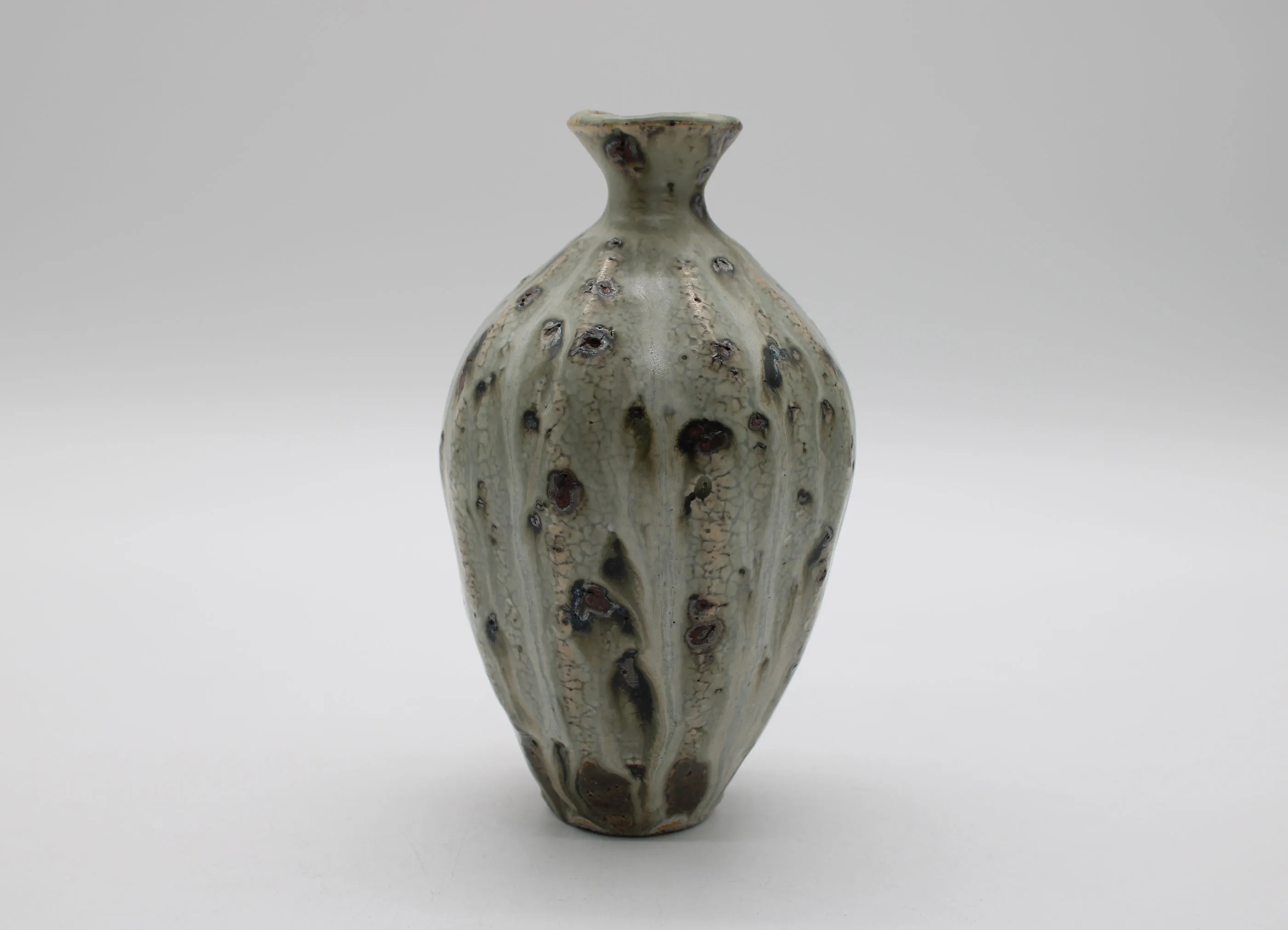 【小野象平 / SHOHEI ONO】白銀 一輪ざし 花器