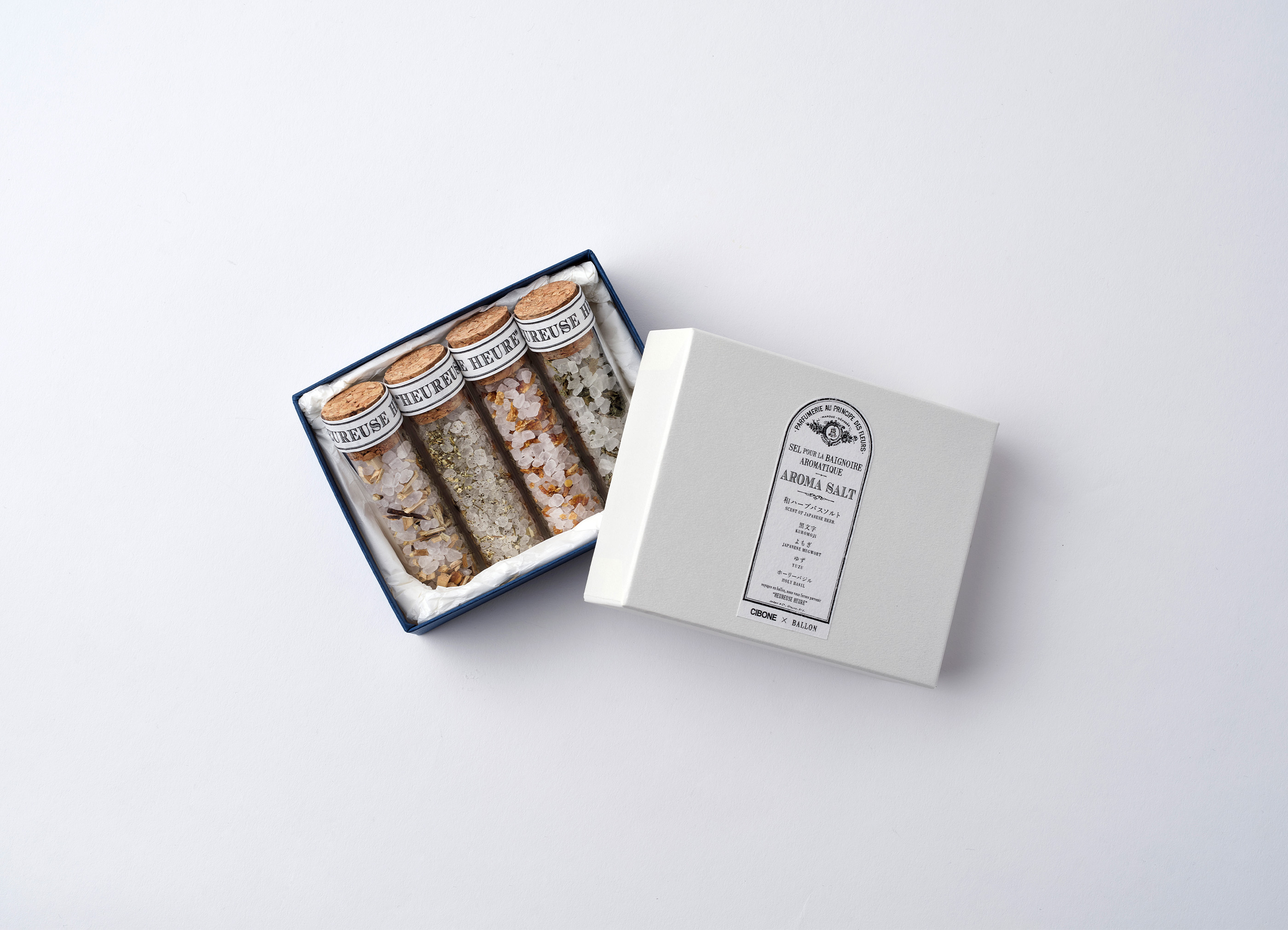 【別注 BALLON×CIBONE】バスソルト Bath Salt Gift Set 和ハーブ