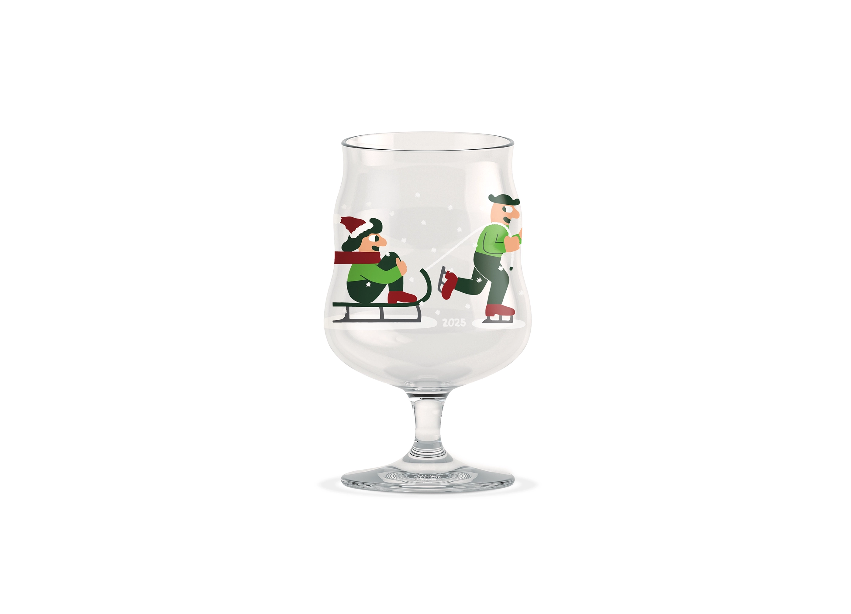 予約販売【Holmegaard×Mikkeller / ホルムガード×ミッケラー】UNIVERSAL ビアグラス Christmas 2025 400ml