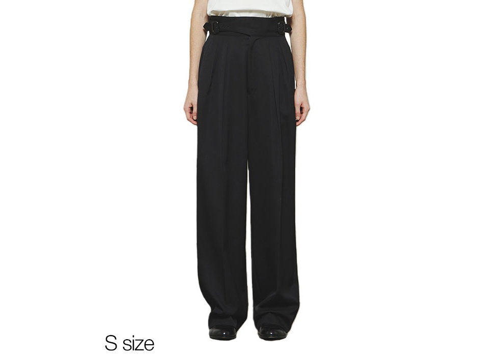 THE RERACS / ザ リラクス】The Gurkha グルカスラックス S / Blackの