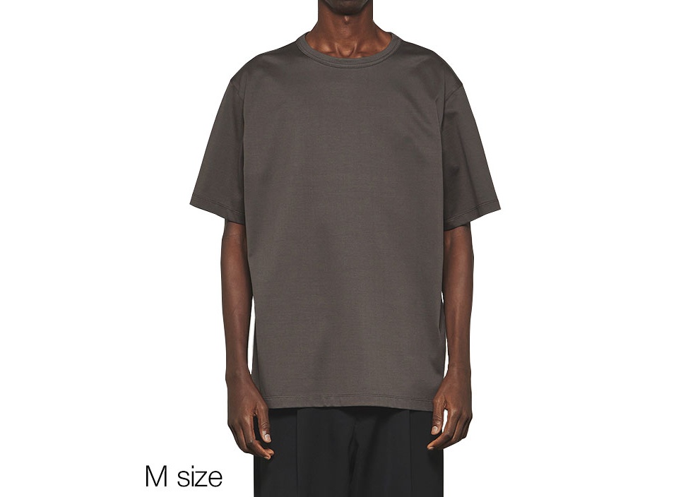 【THE RERACS / ザ リラクス】The T-shirt Tシャツ / Gunmetal Gray