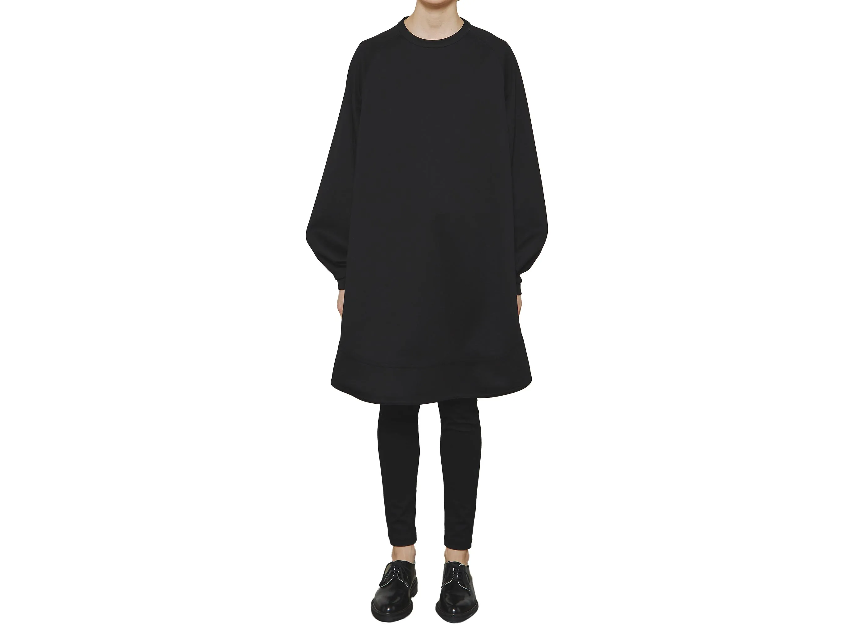 【THE RERACS / ザ リラクス】A-Line Middle T-Shirt Tシャツ L/S / Black