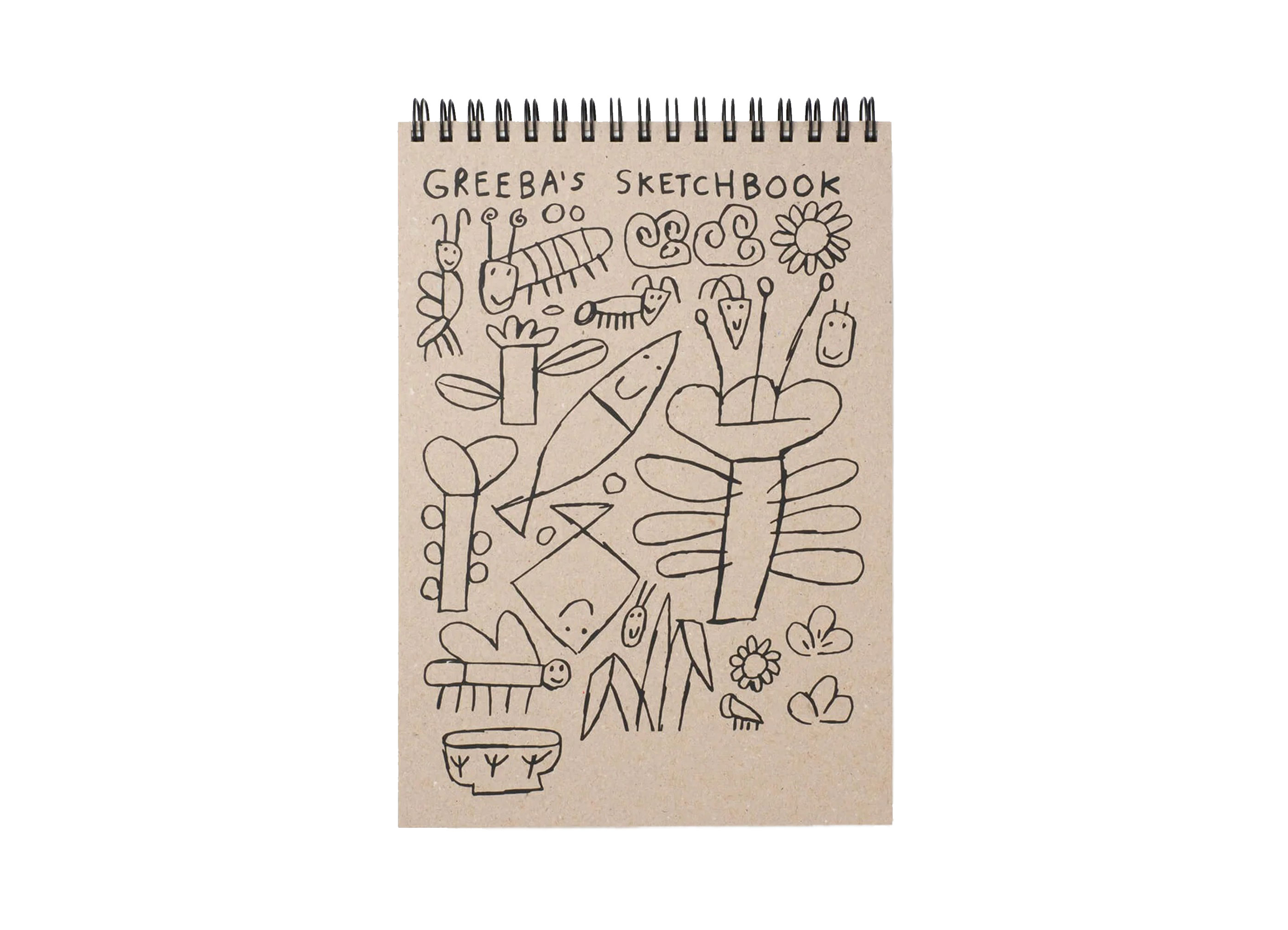 【Woset / ウォゼット】サイズいろいろスケッチブック Greeba's M Sketchbook