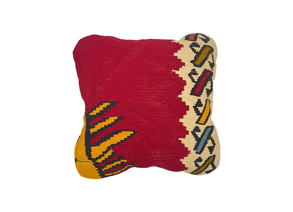 オールドキリムクッション / E