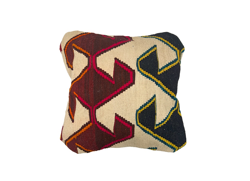 オールドキリムクッション / F