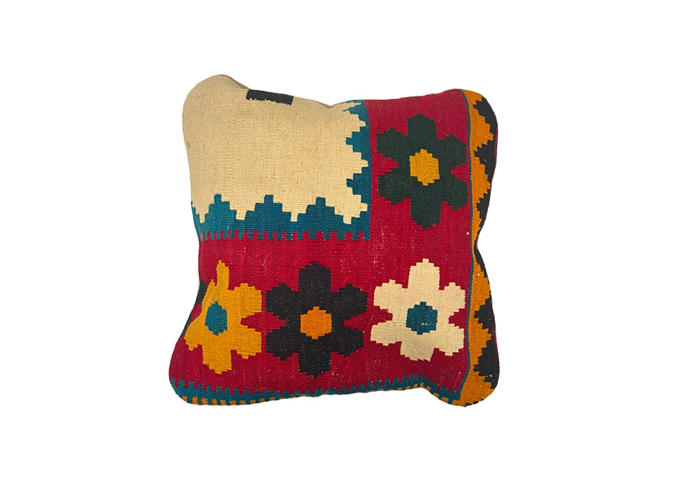オールドキリムクッション / M