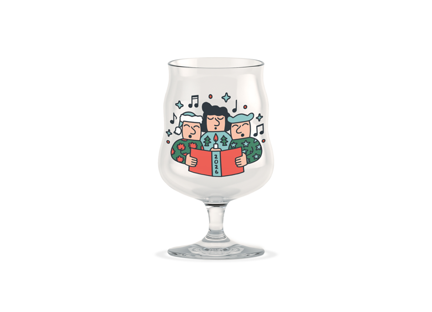 【Holmegaard×Mikkeller / ホルムガード×ミッケラー】UNIVERSAL ビアグラス Christmas 2026 400ml