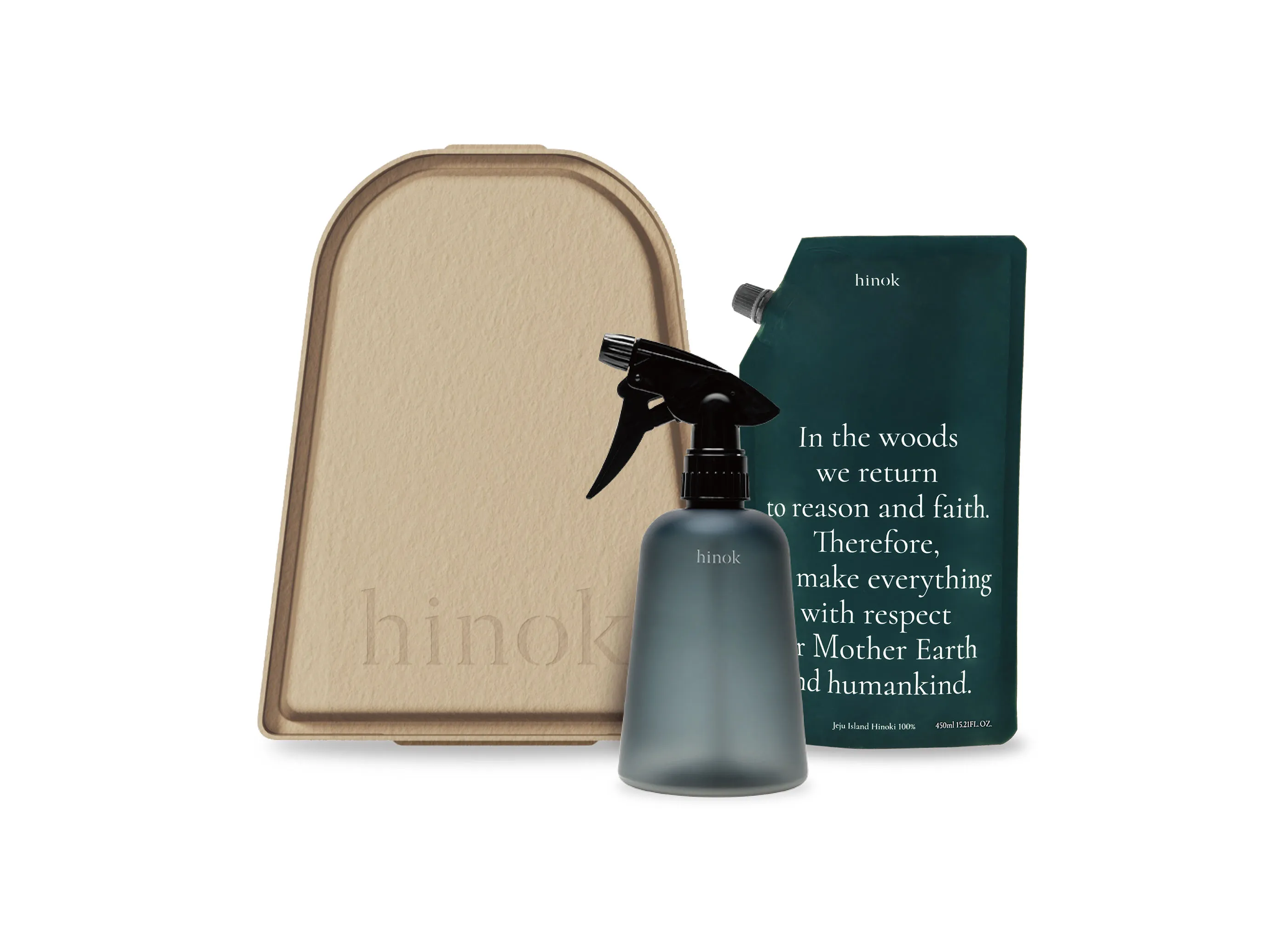 【hinok / ヒノック】The Spray 450ml Set box 消臭・芳香スプレーセットボックス