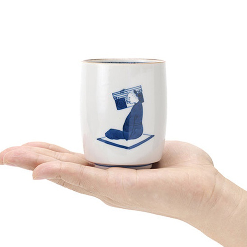 【上出長右衛門窯 / Kamide choemongama】湯呑 笛吹 / BMX