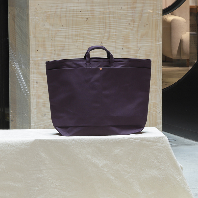【別注 This is a(n) / ディス イズ ア】Base Tote トートバッグ / パープル / XL
