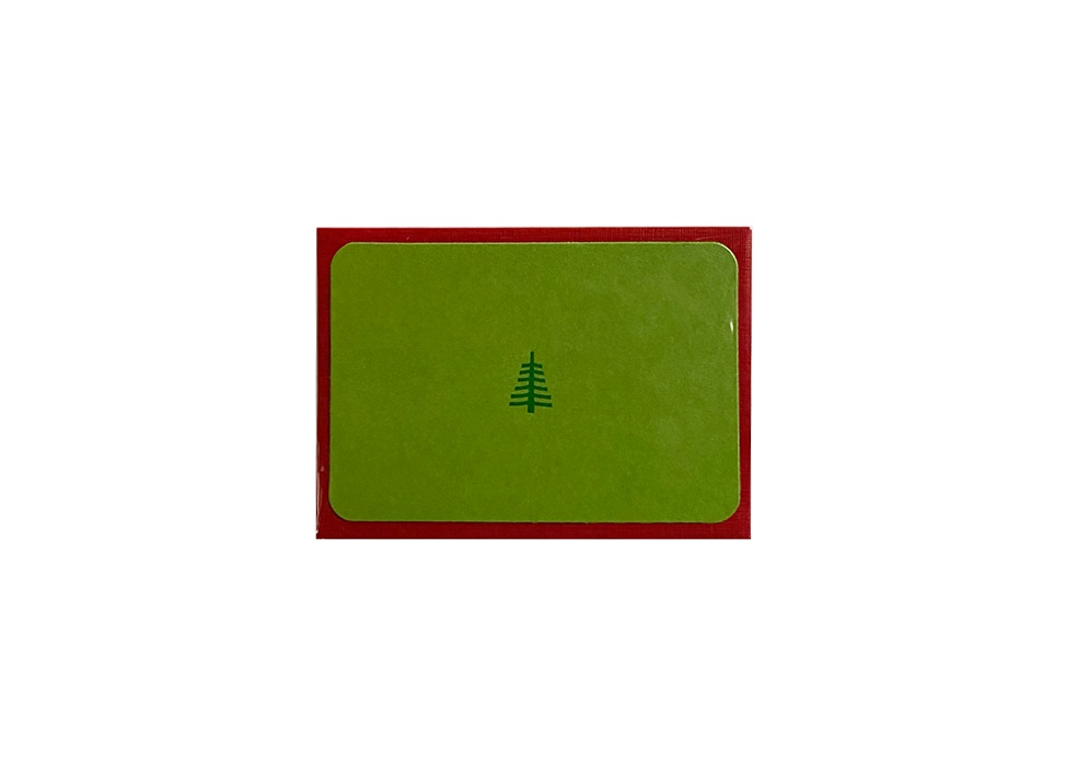【le typographe / ル タイポグラフィ】ギフトカード CHRISTMAS TREE GRASS